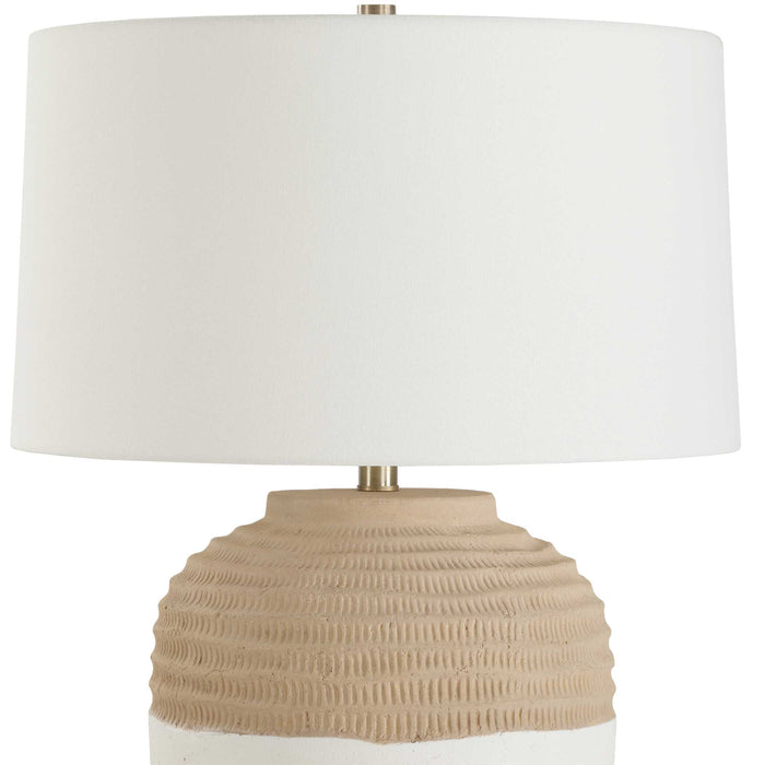 Bellaby One Light Table Lamp Brass Plated-Lamps-Uttermost-Lighting Design Store
