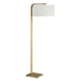 Laight One Light Floor Lamp Antique Brass Plated-Lamps-Uttermost-Lighting Design Store