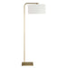 Laight One Light Floor Lamp Antique Brass Plated-Lamps-Uttermost-Lighting Design Store