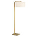 Laight One Light Floor Lamp Antique Brass Plated-Lamps-Uttermost-Lighting Design Store