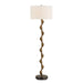 Remolino One Light Floor Lamp Warm Bronze-Lamps-Uttermost-Lighting Design Store