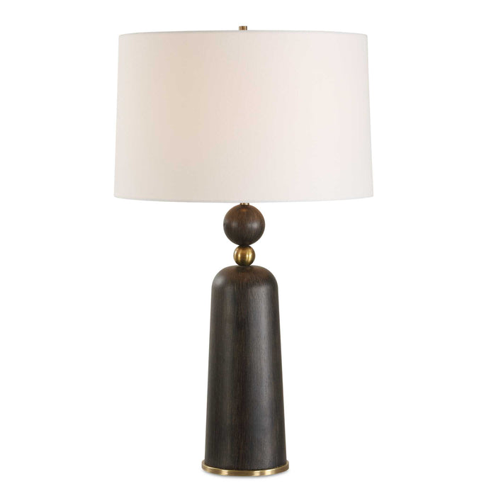 McQuinn One Light Table Lamp Antique Brass Plated-Lamps-Uttermost-Lighting Design Store
