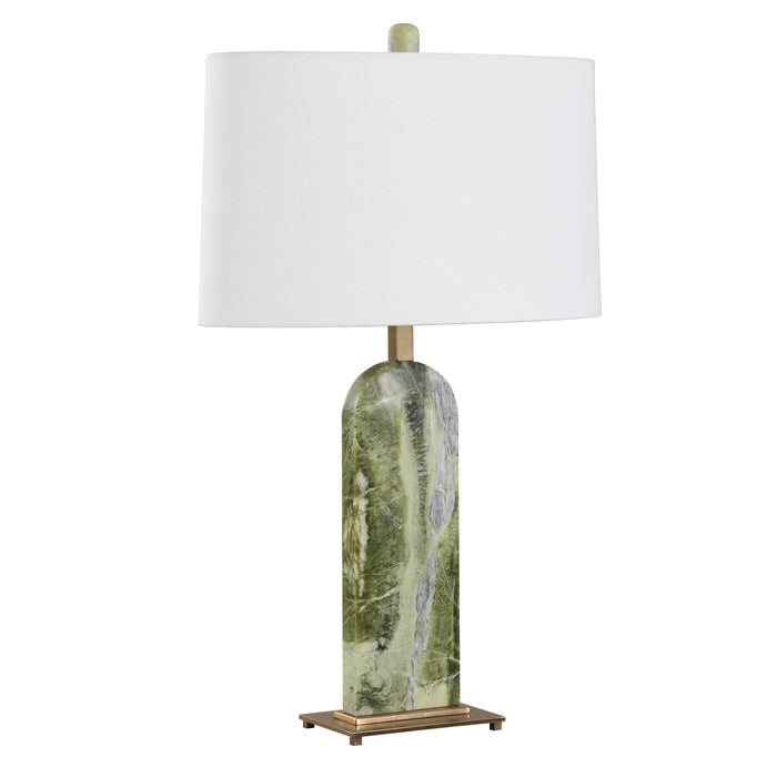 Moorea One Light Table Lamp Antique Brass Plated-Lamps-Uttermost-Lighting Design Store