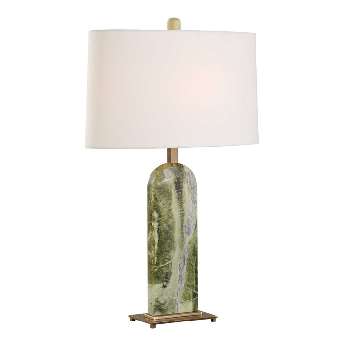 Moorea One Light Table Lamp Antique Brass Plated-Lamps-Uttermost-Lighting Design Store