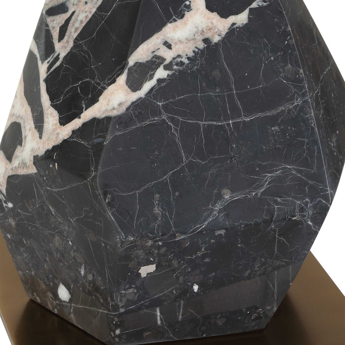 Rowland One Light Buffet Lamp Antique Brass Plated-Lamps-Uttermost-Lighting Design Store