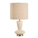 Doreyn One Light Table Lamp Antique Brass-Lamps-Uttermost-Lighting Design Store