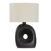 Peephole One Light Table Lamp Dark Bronze-Lamps-Uttermost-Lighting Design Store