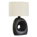 Peephole One Light Table Lamp Dark Bronze-Lamps-Uttermost-Lighting Design Store