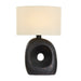 Peephole One Light Table Lamp Dark Bronze-Lamps-Uttermost-Lighting Design Store