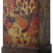 Colorful Flowers One Light Table Lamp Burnished Walnuted-Lamps-Uttermost-Lighting Design Store