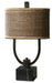 Stabina Two Light Table Lamp Rustic Bronze-Lamps-Uttermost-Lighting Design Store
