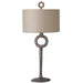 Ferro One Light Table Lamp Rust Bronze-Lamps-Uttermost-Lighting Design Store