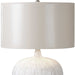 Georgios One Light Table Lamp Ivory Glaze with Dark Tan Undertones-Lamps-Uttermost-Lighting Design Store