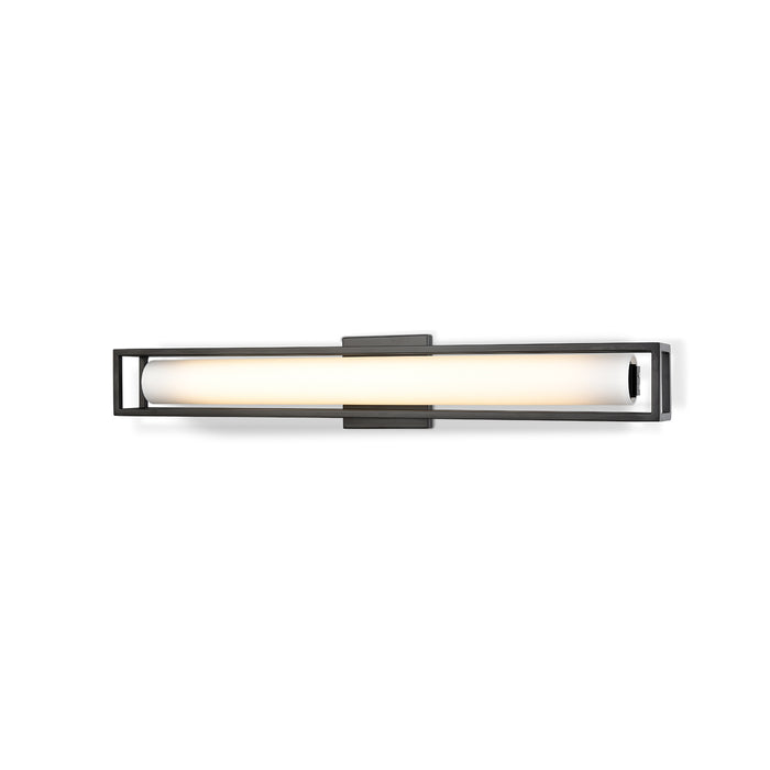 Lochwood LED Wall Sconce Black-Bathroom Fixtures-Kuzco Lighting-Lighting Design Store
