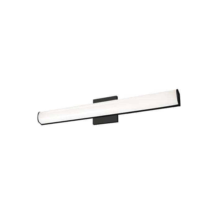 Longitude LED Bathroom Fixture Black-Bathroom Fixtures-Kuzco Lighting-Lighting Design Store