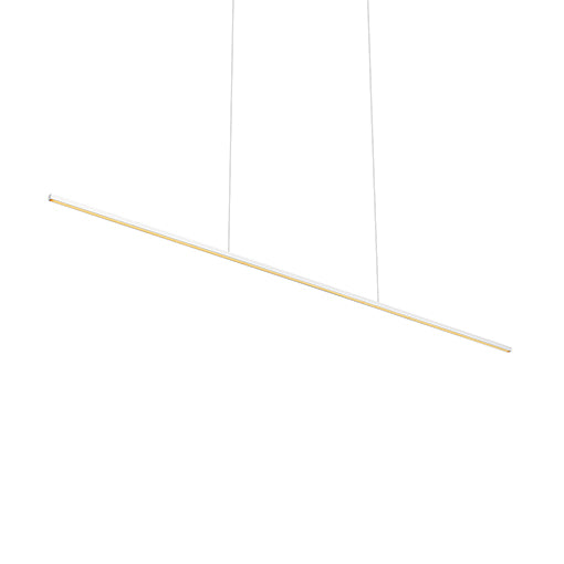 Vega Minor LED Linear Pendant White-Linear/Island-Kuzco Lighting-Lighting Design Store