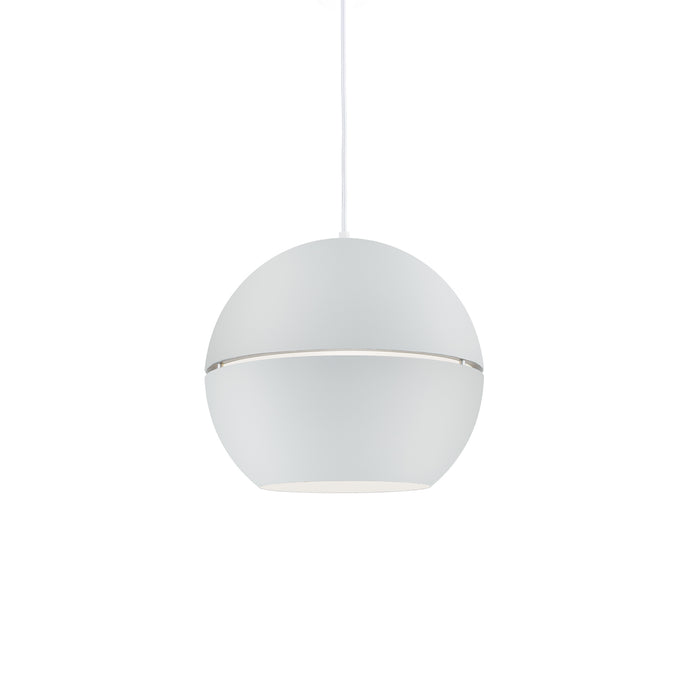 Lucas One Light Pendant White-Pendants-Kuzco Lighting-Lighting Design Store