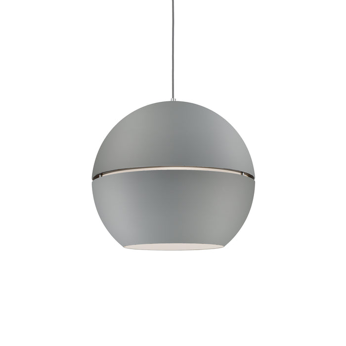 Lucas One Light Pendant Gray-Pendants-Kuzco Lighting-Lighting Design Store