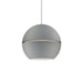 Lucas One Light Pendant Gray-Pendants-Kuzco Lighting-Lighting Design Store