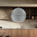 Lucas One Light Pendant Gray-Pendants-Kuzco Lighting-Lighting Design Store