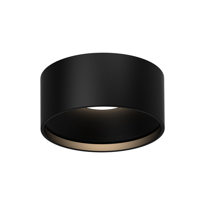 Lucci LED Flush Mount Black-Flush Mounts-Kuzco Lighting-Lighting Design Store