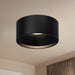 Lucci LED Flush Mount Black-Flush Mounts-Kuzco Lighting-Lighting Design Store