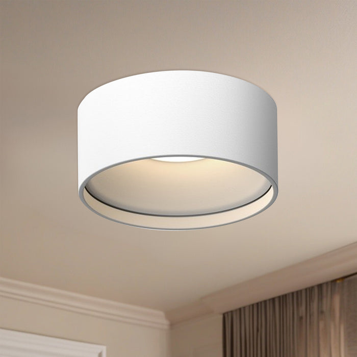 Lucci LED Flush Mount White-Flush Mounts-Kuzco Lighting-Lighting Design Store