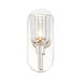 Lucian One Light Vanity Clear Crystal/Polished Nickel-Sconces-Alora-Lighting Design Store