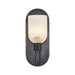 Lucian One Light Vanity Urban Bronze/Alabaster-Sconces-Alora-Lighting Design Store