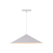 Luiz LED Pendant White-Track-Kuzco Lighting-Lighting Design Store