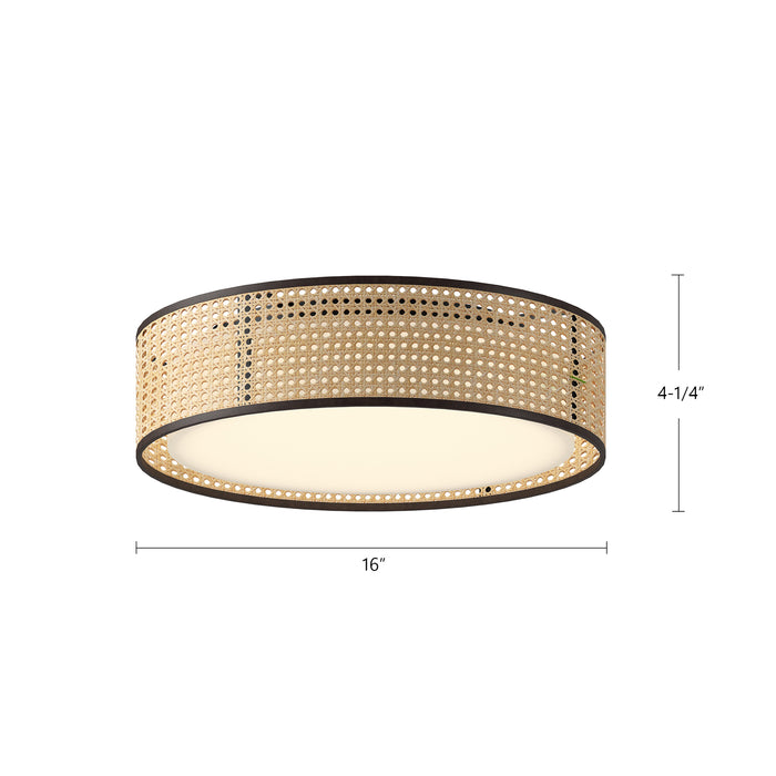 Lyla LED Flush Mount-Alora-Lighting Design Store