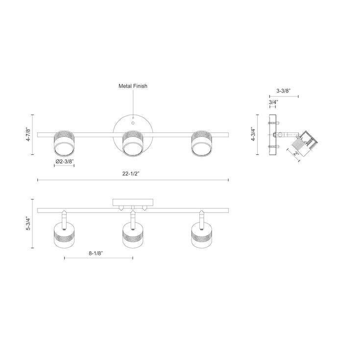 Lyra LED Track Lighting Black-Multi-Systems-Kuzco Lighting-Lighting Design Store