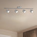 Lyra LED Track Lighting Brushed Nickel-Multi-Systems-Kuzco Lighting-Lighting Design Store