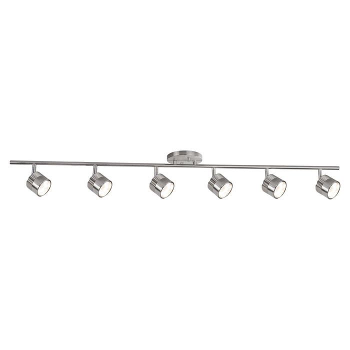 Lyra LED Track Lighting Brushed Nickel-Multi-Systems-Kuzco Lighting-Lighting Design Store