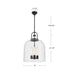 Lancaster Four Light Pendant Chrome-Pendants-Alora-Lighting Design Store