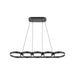Maestro LED Linear Pendant Black-Linear/Island-Kuzco Lighting-Lighting Design Store