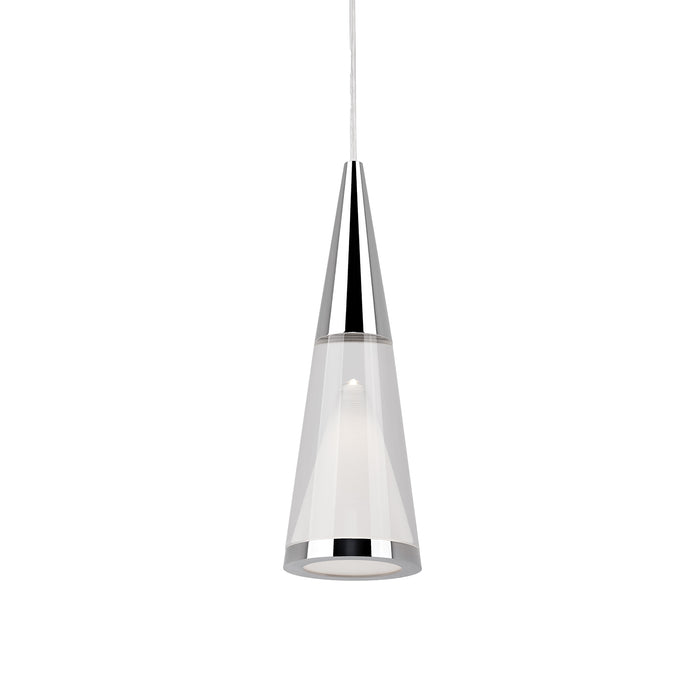 Malabar LED Pendant Chrome-Mini Pendants-Kuzco Lighting-Lighting Design Store