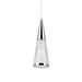 Malabar LED Pendant Chrome-Mini Pendants-Kuzco Lighting-Lighting Design Store