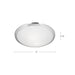 Malta One Light Flush Mount Brushed Nickel-Flush Mounts-Kuzco Lighting-Lighting Design Store