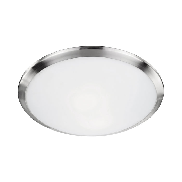 Malta Two Light Flush Mount Brushed Nickel-Flush Mounts-Kuzco Lighting-Lighting Design Store