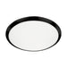 Malta LED Flush Mount Black-Flush Mounts-Kuzco Lighting-Lighting Design Store