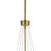 Manila Three Light Pendant Aged Gold/White Linen-Pendants-Alora-Lighting Design Store