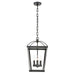 Manor Four Light Foyer Pendant Urban Bronze-Foyer/Hall Lanterns-Alora-Lighting Design Store