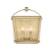 Manor Two Light Bathroom Fixture Vintage Brass-Sconces-Alora-Lighting Design Store