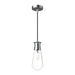 Marcel One Light Pendant Chrome-Mini Pendants-Alora-Lighting Design Store