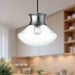 Marcel One Light Pendant Chrome-Mini Pendants-Alora-Lighting Design Store
