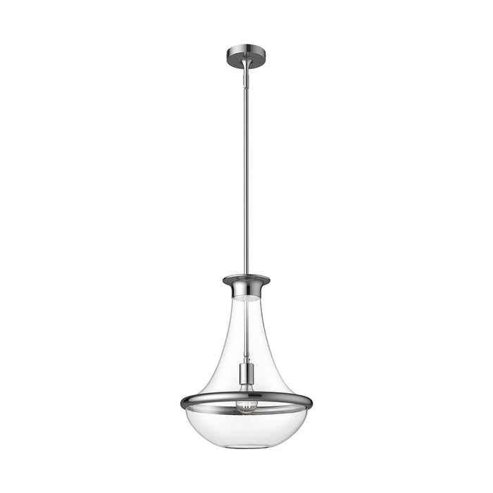 Marcel One Light Pendant Chrome-Mini Pendants-Alora-Lighting Design Store