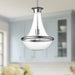 Marcel One Light Pendant Chrome-Mini Pendants-Alora-Lighting Design Store