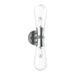 Marcel Two Light Wall Sconce Chrome-Sconces-Alora-Lighting Design Store