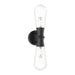 Marcel Two Light Wall Sconce Matte Black-Sconces-Alora-Lighting Design Store